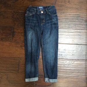 Old navy jeans rolled up
